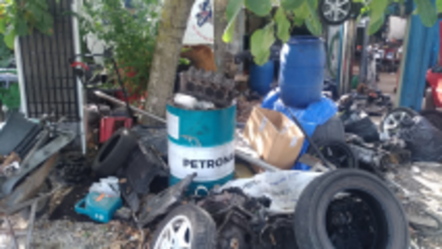 Marino, discarica abusiva sequestrata