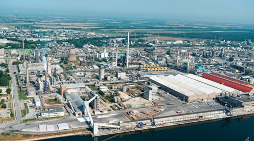 Lo stabilimento Yara di Ravenna