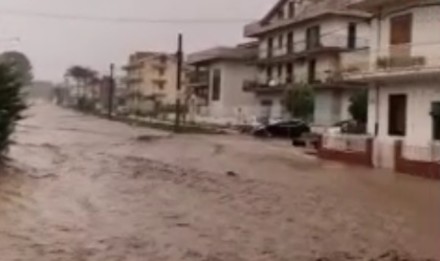 Maltempo Sicilia e Calabria, 580 interventi dei Vigili del Fuoco