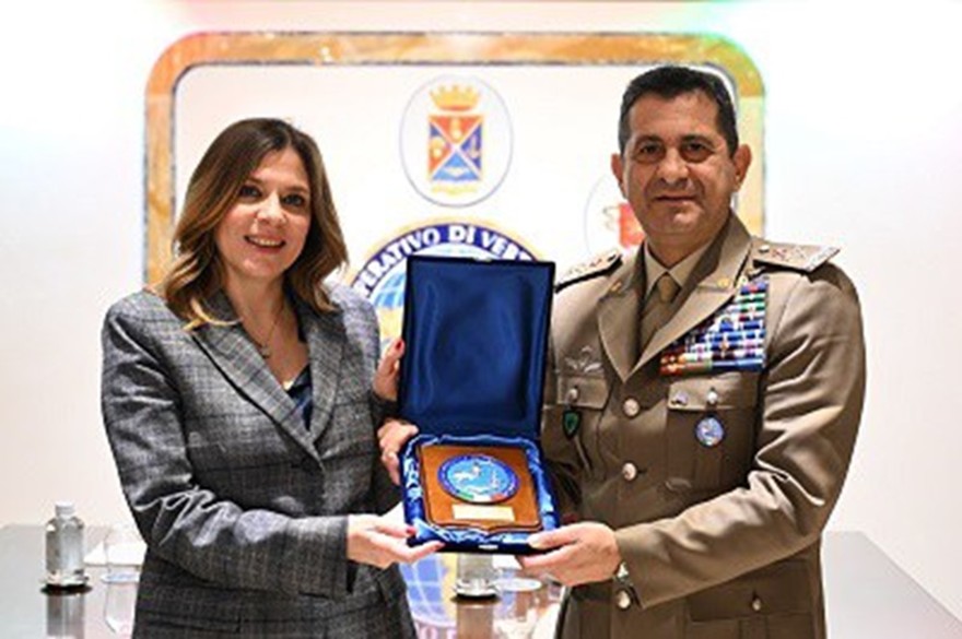 Ispra Siclari e generale Figluolo