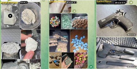 Droga e armi su Telegram: chiusa piazza di spaccio online