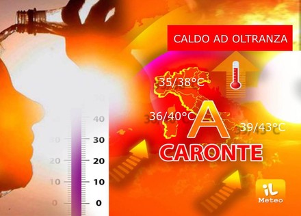 Caldo ancora in aumento: evitare esposizioni nelle ore calde