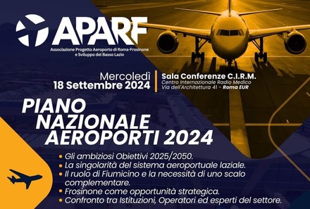 Aeroporto di Frosinone, convegno a Roma