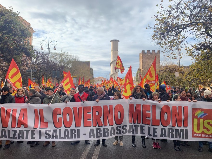 usb corteo 13 dicembre