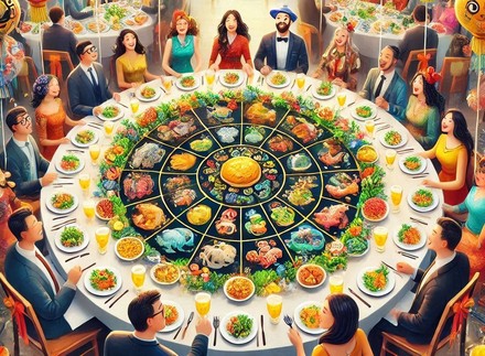 I dodici segni al cenone di San Silvestro