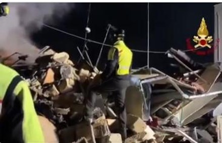 Catania, crollo di una palazzina, ritrovato l'unico disperso